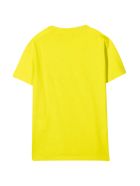 Young Versace Yellow T-shirt Young Versace Yellow T-shirt - Marrone
