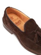 Tricker's Elton Tassel Loafer Castorino Suede Tricker's Elton Tassel Loafer Castorino Suede - Coffee