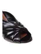 L'autre Chose Mules In Painted Nappa L'Autre Chose Mules In Painted Nappa - Black