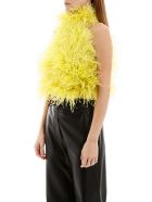 The Attico Marabou Top The Attico Marabou Top - LIME (Yellow)