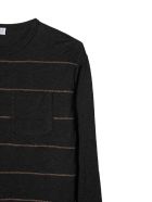 Brunello Cucinelli Dark Grey Cotton Sweater Brunello Cucinelli Dark Grey Cotton Sweater - Antracite