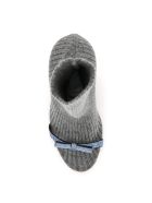 Marco de Vincenzo Knit Booties With Micro Crystals Marco de Vincenzo Knit Booties With Micro Crystals - GREY MELANGE LIGHT (Grey)