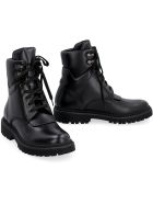 Moncler Patty Leather Ankle Boots Moncler Patty Leather Ankle Boots - black