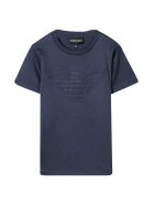 Emporio Armani Blue Teen T-shirt Emporio Armani Blue Teen T-shirt - Indaco