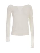 Liviana Conti Single Houlder Sweater Liviana Conti Single Houlder Sweater - Moonstone
