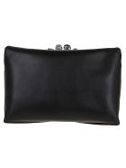 Four-ring Skull Clutch Alexander McQueen Four-ring Skull Clutch - Nero