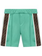 Fendi Kids Shorts Fendi Kids Shorts - Green