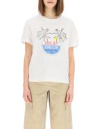 See by Chloé Summer Tour Print T-shirt See by Chloé Summer Tour Print T-shirt - Bianco