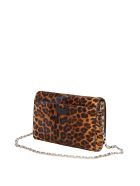Jimmy Cho Varenne Clutch Shoulder Bag In Leopard Pony Jimmy Choo Jimmy Cho Varenne Clutch Shoulder Bag In Leopard Pony