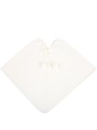 Little Bear White Cape For Babygirl Little Bear White Cape For Babygirl - White