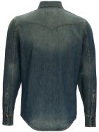 Saint Laurent Western Shirt In Denim Saint Laurent Western Shirt In Denim - Light blue