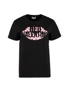 RED Valentino Logo Print T-shirt RED Valentino Logo Print T-shirt - black