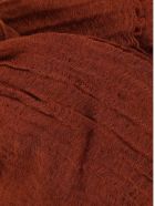 Destin Surl Fringed Scarf Destin Surl Fringed Scarf - Brick