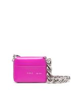 Kara Leather Bike Crossbody Wallet Kara Leather Bike Crossbody Wallet - Fuxia
