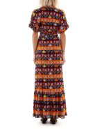 Jessie Western Sun Dance Long Dress Jessie Western Sun Dance Long Dress - ORANGE (Red)