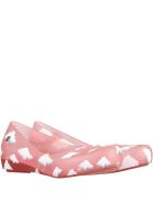 Melissa Pink Ballerina Flats For Girl With Clouds Melissa Pink Ballerina Flats For Girl With Clouds - Pink