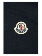 Moncler Zip Up Cotton Hoodie Blue Moncler Zip Up Cotton Hoodie Blue - Blu