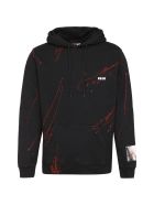 MSGM Cotton Hoodie Dario Argento X Msgm MSGM Cotton Hoodie Dario Argento X Msgm - black