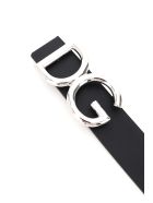 Dolce & Gabbana Dg Leather Belt Dolce & Gabbana Dg Leather Belt - Nero