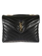 Saint Laurent Loulou Shoulder Bag Saint Laurent Loulou Shoulder Bag - Black