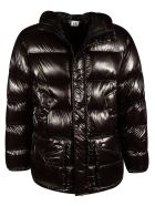 C.P. Company Zip Hooded Padded Jacket C.P. Company Zip Hooded Padded Jacket - Black