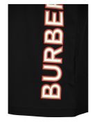 Burberry Carrick - Logo Print Cotton Oversized T-shirt Burberry Carrick - Logo Print Cotton Oversized T-shirt - Black