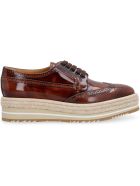 Prada Leather Brogues Lace-up Shoes Prada Leather Brogues Lace-up Shoes - brown