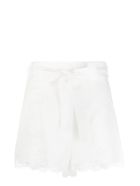 Zimmermann Lulu Scallop Shorts Zimmermann Lulu Scallop Shorts - White