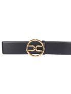 Logo Buckle Belt Elisabetta Franchi Logo Buckle Belt - Nero