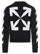 Off-white 'blue Monalisa' Sweatshirt Off-White 'blue Monalisa' Sweatshirt - Black