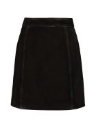 Golden Goose Artemide Suede Mini-skirt Golden Goose Artemide Suede Mini-skirt - black