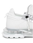 Givenchy Specter Running Low-top Sneakers In White Perforated Leather Givenchy Specter Running Low-top Sneakers In White Perforated Leather - White
