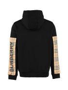 Burberry Cotton Full Zip Hoodie Burberry Cotton Full Zip Hoodie - black