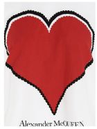 Alexander McQueen Graphic Heart' T-shirt Alexander McQueen Graphic Heart' T-shirt - Bianco