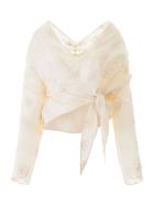 Mes Demoiselles Ouragan Blouse Mes Demoiselles Ouragan Blouse - ECRU (Beige)