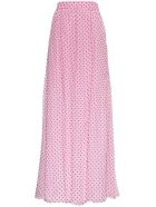 Philosophy di Lorenzo Serafini Polka Dot Chiffon Long Skirt Philosophy di Lorenzo Serafini Polka Dot Chiffon Long Skirt - Pink