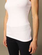 Lauren Ralph Lauren Top Lauren Ralph Lauren Basic Tank Top In Stretch Cotton Ralph Lauren Lauren Ralph Lauren Top Lauren Ralph Lauren Basic Tank Top In Stretch Cotton - White