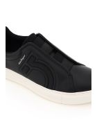 Salvatore Ferragamo Tasko Slip-on Sneakers Salvatore Ferragamo Tasko Slip-on Sneakers - BLACK (Black)