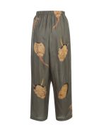 Uma Wang Palmer Wide Leg Pants Uma Wang Palmer Wide Leg Pants - Steel Blue Tan