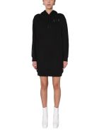 McQ Alexander McQueen Hooded Dress McQ Alexander McQueen Hooded Dress - NERO