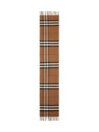 Burberry Giant Chk Scarf Burberry Giant Chk Scarf - Birch Brown
