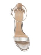 Portofino 105 Silvery Sandal Gianvito Rossi Portofino 105 Silvery Sandal - Silver
