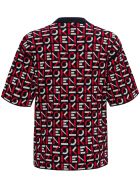 Allover Logo T-shirt Kenzo Allover Logo T-shirt - Rougemoyen
