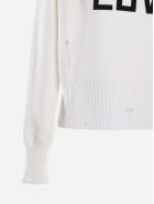 Delilah Sweater With Print Golden Goose Delilah Sweater With Print - Bianco