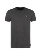 Philipp Plein Patch Detail Cotton T-shirt Philipp Plein Patch Detail Cotton T-shirt - grey