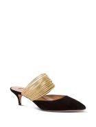 Aquazzura Rendez Vous Suede Mules Aquazzura Rendez Vous Suede Mules - Black