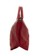 Longchamp Le Pliage Cuir - Top Handle Bag M Longchamp Le Pliage Cuir - Top Handle Bag M - Red