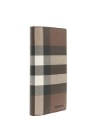 Burberry Cavendish - Check E-canvas Continental Wallet Burberry Cavendish - Check E-canvas Continental Wallet - Dark Birch Brown