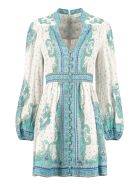 Zimmermann Printed Linen Dress Zimmermann Printed Linen Dress - White