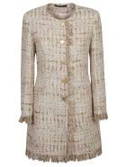 Tagliatore Classic Tweed Coat Tagliatore Classic Tweed Coat - Beige